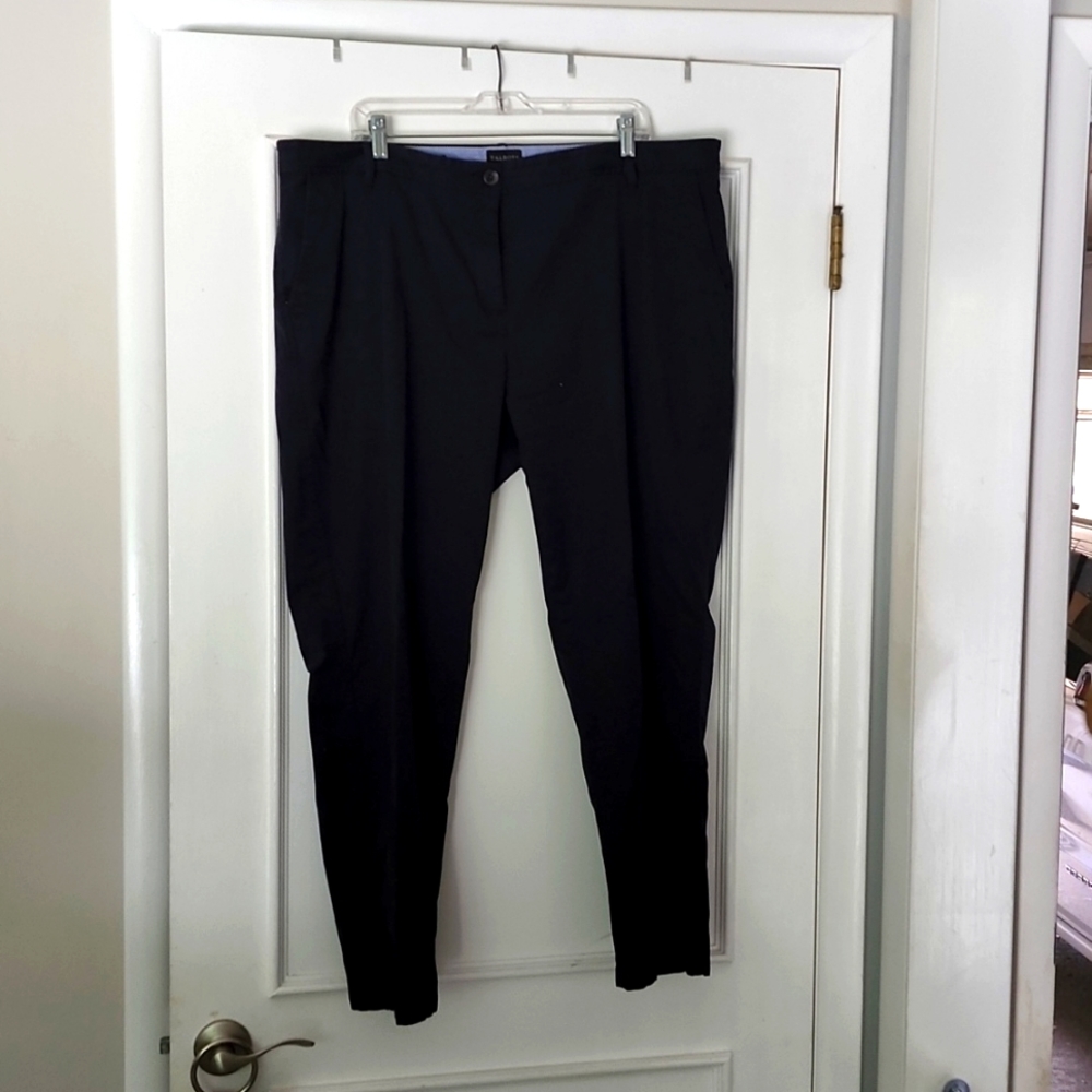 EUC Talbots 18W Navy Chinos EUC